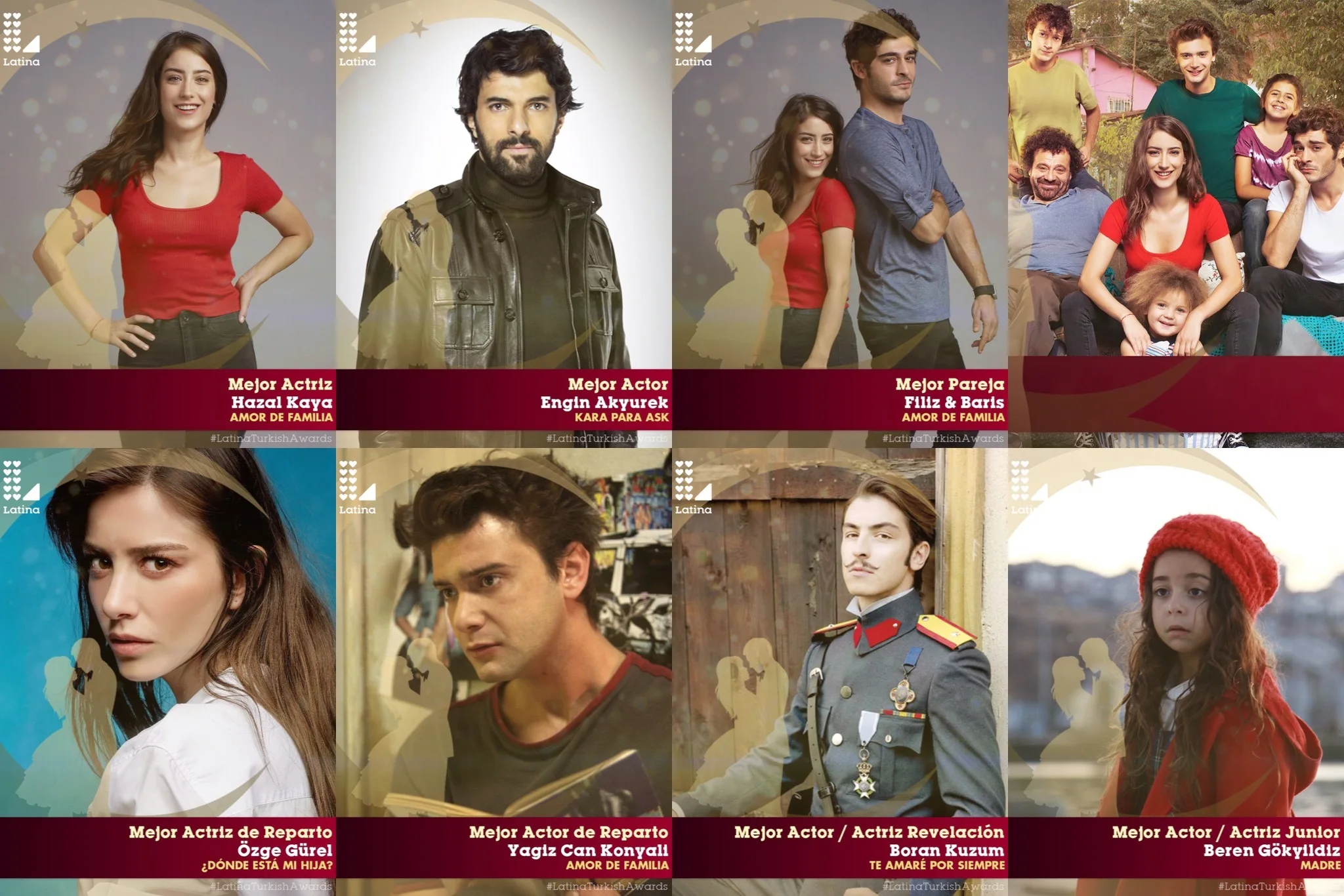 Latina Turkish Awards’ı Kazanan Ünlü İsimler Belli Oldu!