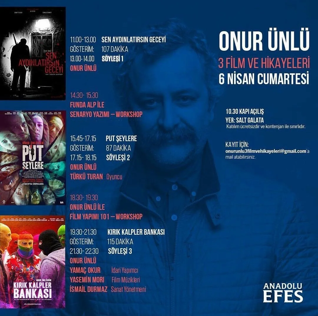Onur Ünlü’den Ücretsiz Film Gösterimi!